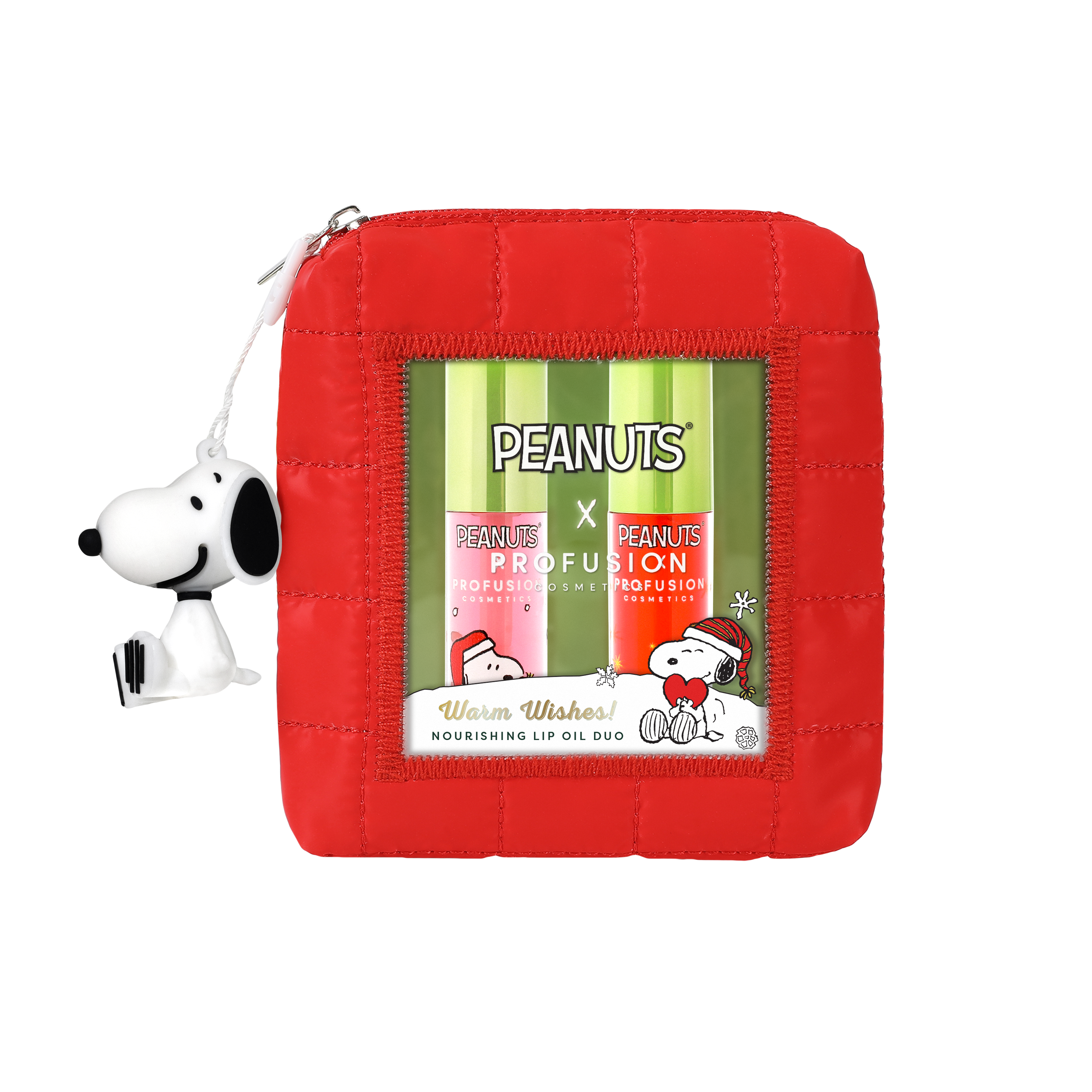 Peanuts Holiday | Warm Wishes Nourishing Lip Oil Duo