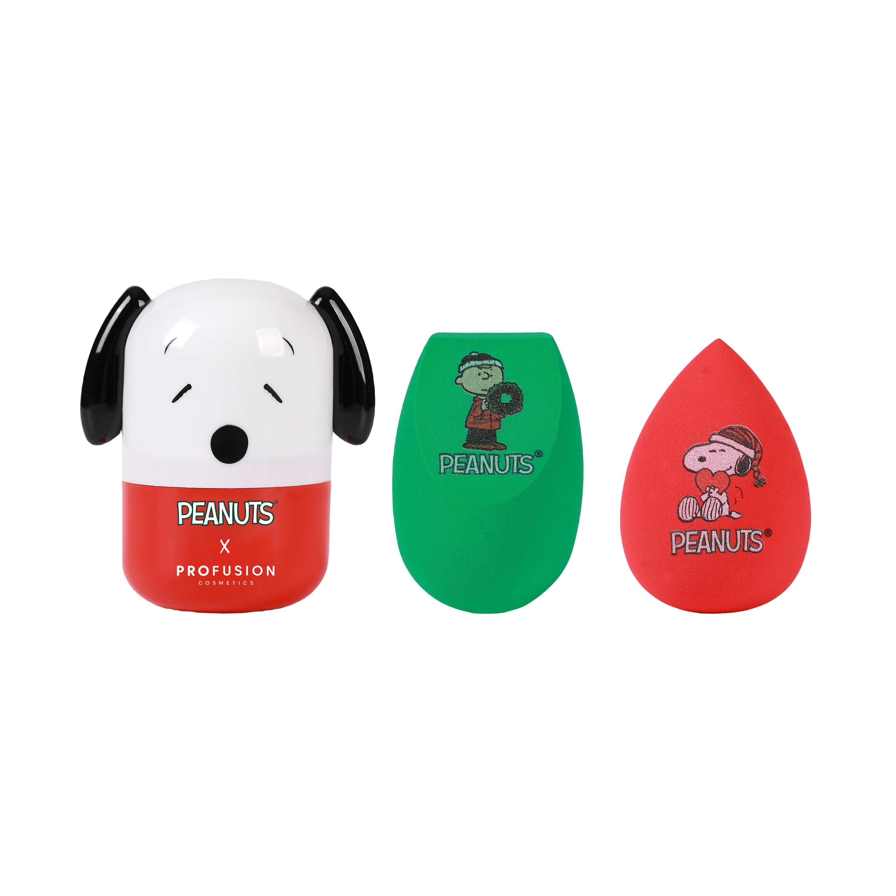 Peanuts Holiday | Let It Blend Blending Sponge & Case Set